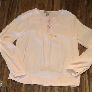 Blush blouse